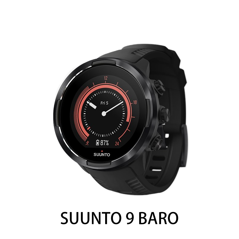 Suunto 9 Baro Titanium Edition Espejo de zafiro sintético Resistente al agua hasta 100 m Compatible con pantalla táctil